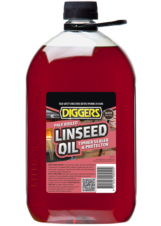DIGGERS™ Pale Boiled Linseed Oil 4L