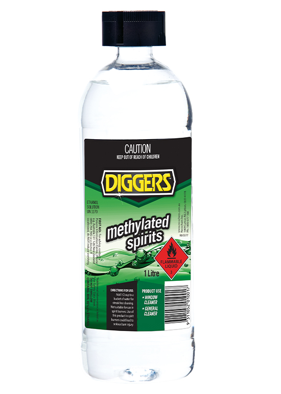 DIGGERS Methylated Spirits 1L