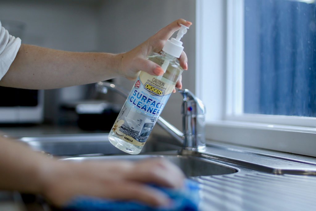 How to spring clean your home using Diggers Products