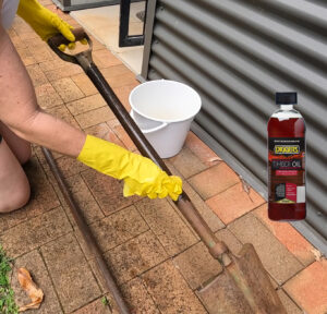 DIGGERS™ Pale Boiled Quicker Dry Linseed Timber Oil Tool Handle