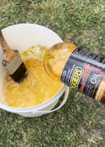 DIGGERS anti mould linseed timber oil