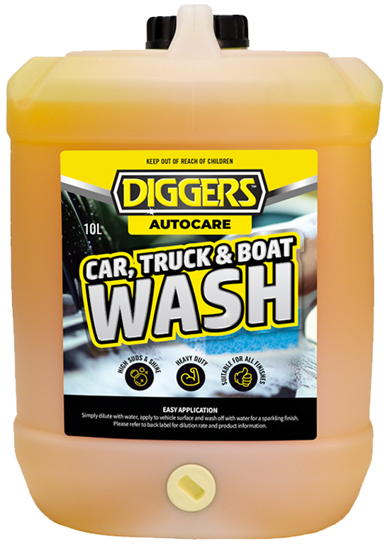 Diggers Car, Truck & boat Wash 10L
