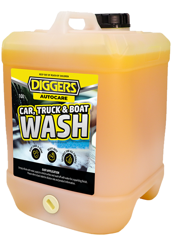 Diggers Car, Truck & boat Wash 10L