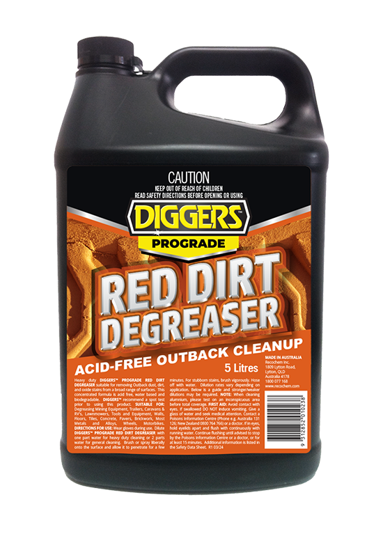 DIGGERS™ PROGRADE Red Dirt Degreaser 5L