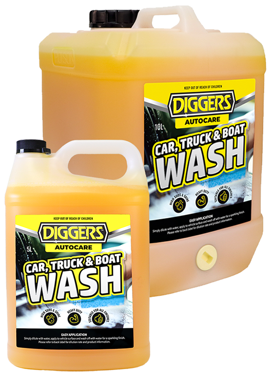 DIGGERS™ Car, Truck & Boat Wash