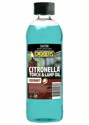 DIGGERS™ Citronella Torch & Lamp Oil COCONUT