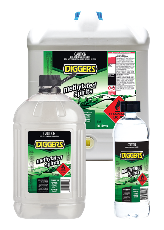 DIGGERS™ Methylated Spirits