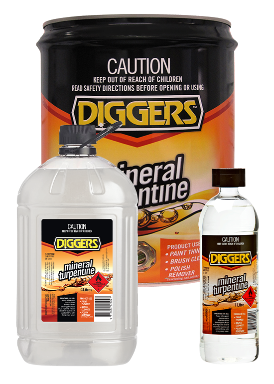 DIGGERS™ Mineral Turps