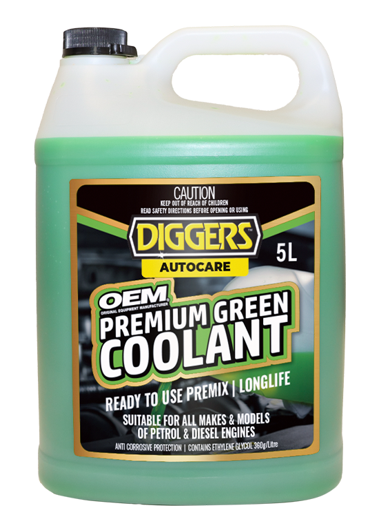 DIGGERS™ OEM® Premium Green Coolant