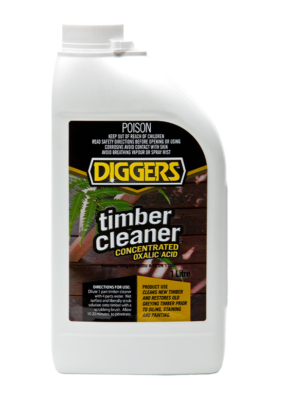 DIGGERS™ Timber Cleaner (Concentrated Oxalic Acid)