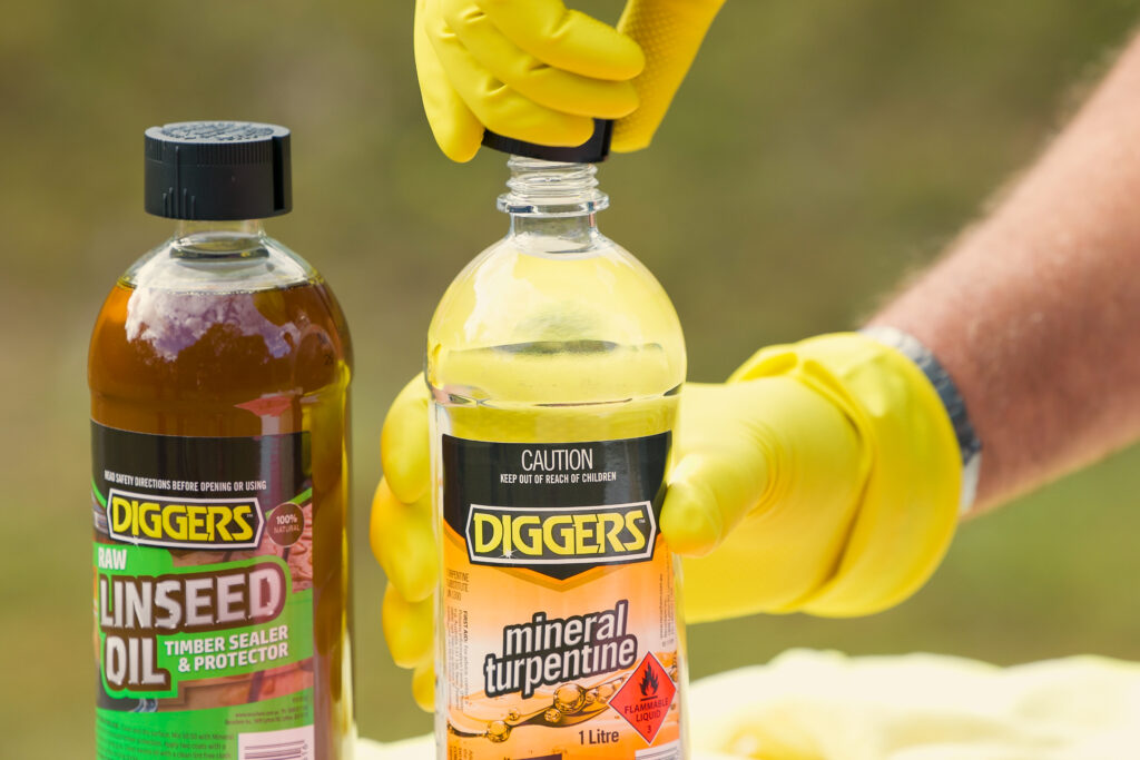 Bats, Brushes and Backyard Fix-Ups – Sorted with Diggers Turpentine and Linseed Oil